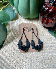 Load image into Gallery viewer, Black Floral Bats
