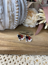 Load image into Gallery viewer, Fall Floral TX hoops
