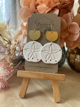 Load image into Gallery viewer, Sand Dollar Dangles
