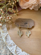 Load image into Gallery viewer, Mini Cactus Hoops
