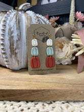 Load image into Gallery viewer, Pumpkin Stack Dangles

