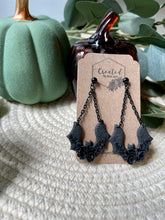Load image into Gallery viewer, Black Floral Bats
