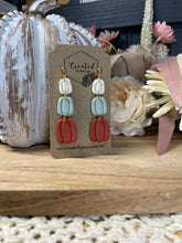Load image into Gallery viewer, Pumpkin Stack Dangles
