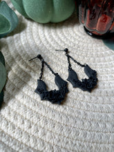 Load image into Gallery viewer, Black Floral Bats
