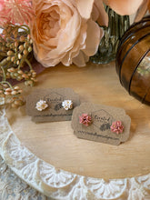 Load image into Gallery viewer, Hydrangea Studs
