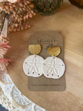 Load image into Gallery viewer, Sand Dollar Dangles
