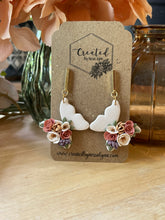 Load image into Gallery viewer, Floral Butterfly dangles
