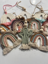 Load image into Gallery viewer, Macrame Car Charms
